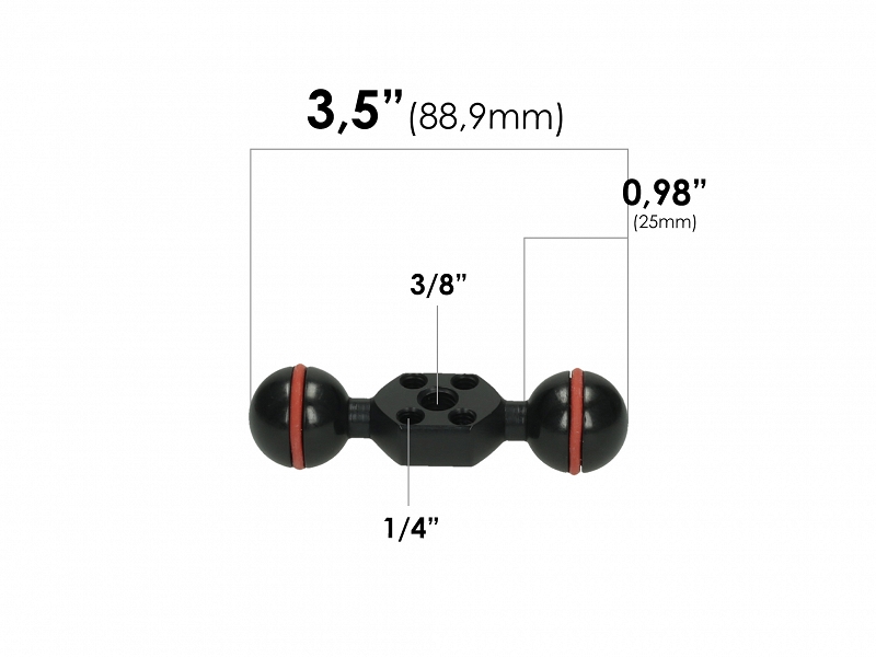 Мини удлинительное плечо 3,5" - Vario Mini Extention Arm 3,5"